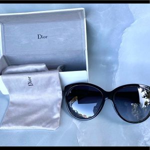 Dior Black Cateye Sunglasses